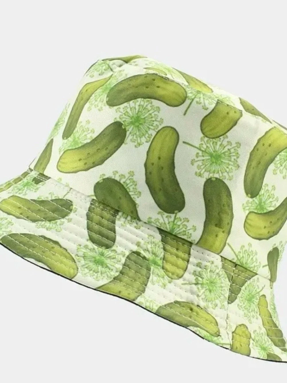 PICKLE BUCKET HAT FUN HAT PICKLES NEW